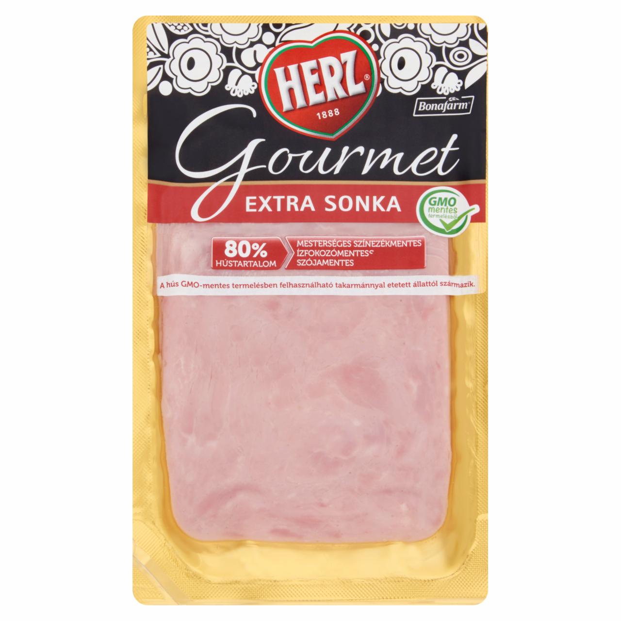 Képek - HERZ Gourmet szeletelt extra sonka 100 g