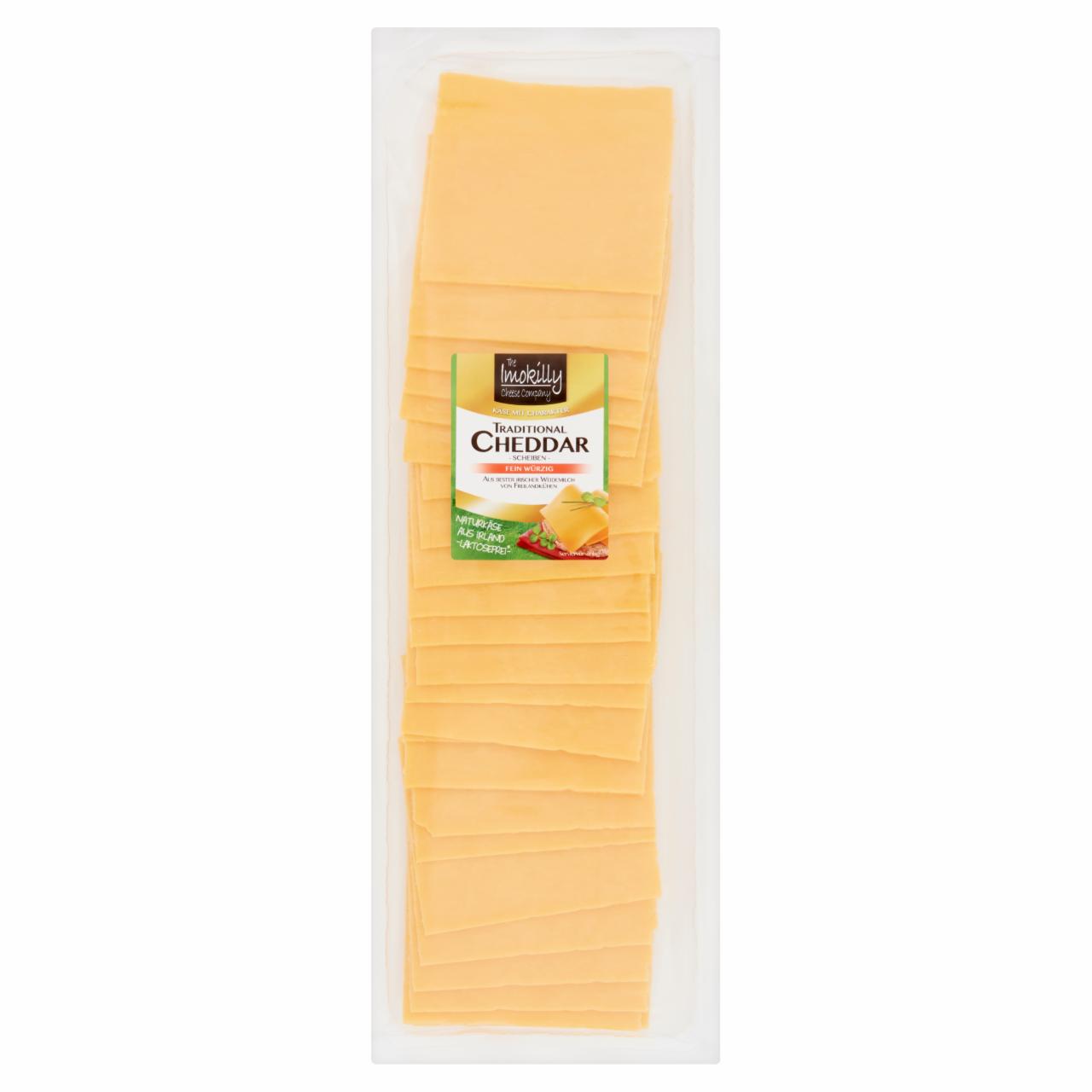 Képek - The Imokilly Cheese Company szeletelt, vörös, zsíros, kemény cheddar sajt 500 g