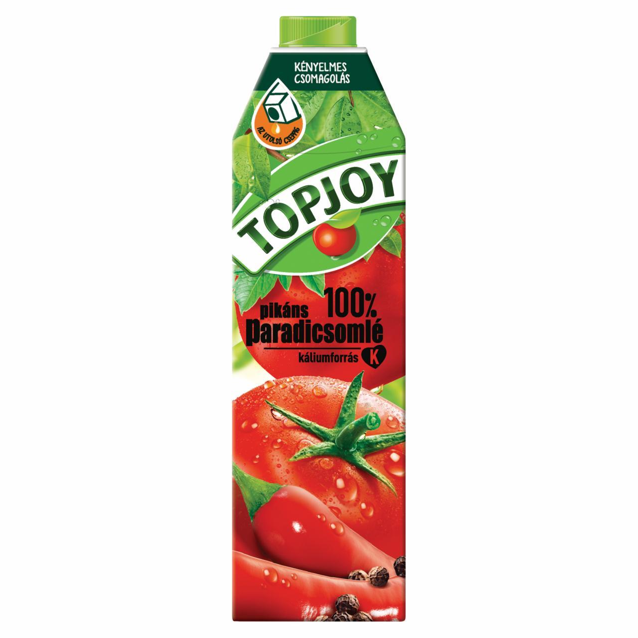 Képek - Topjoy 100% pikáns paradicsomlé 1 l