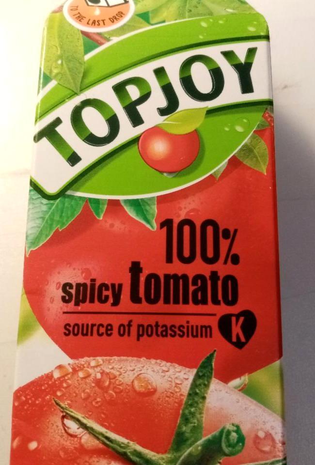 Képek - Topjoy 100% pikáns paradicsomlé 1 l