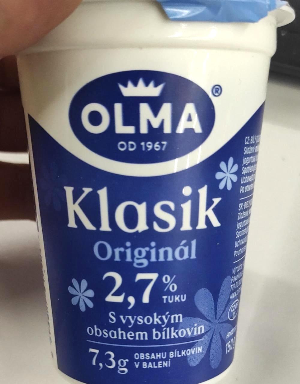 Képek - Klasik fehér joghurt 2,7% Olma
