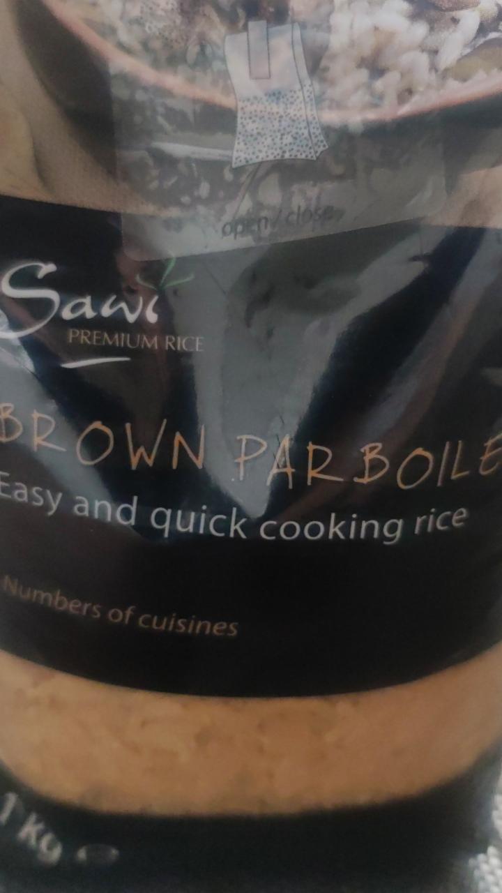 Képek - parboiled barna rizs Sawi