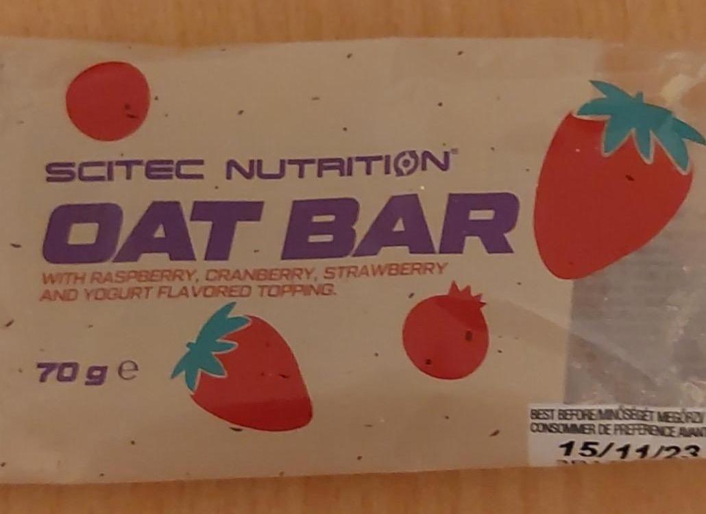 Képek - Oat bar málna-áfonya-eper Scitec Nutrition