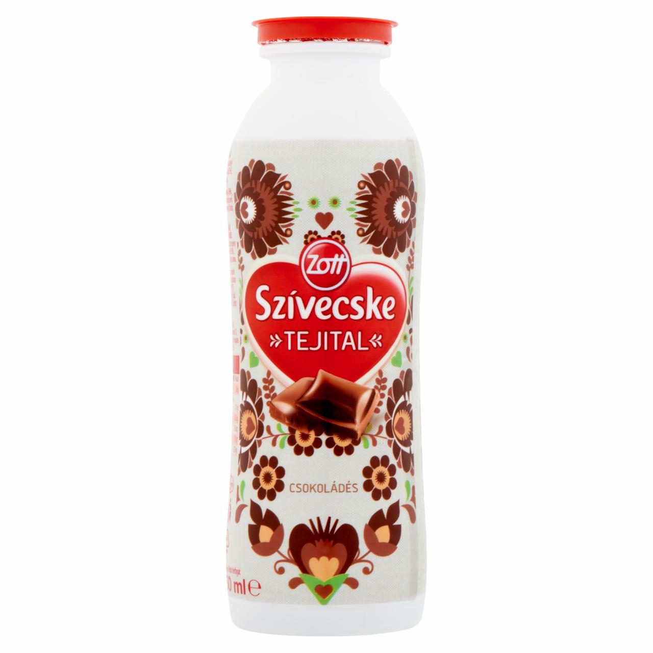 Képek - Zott Szívecske zsírszegény csokoládés tejital 250 ml