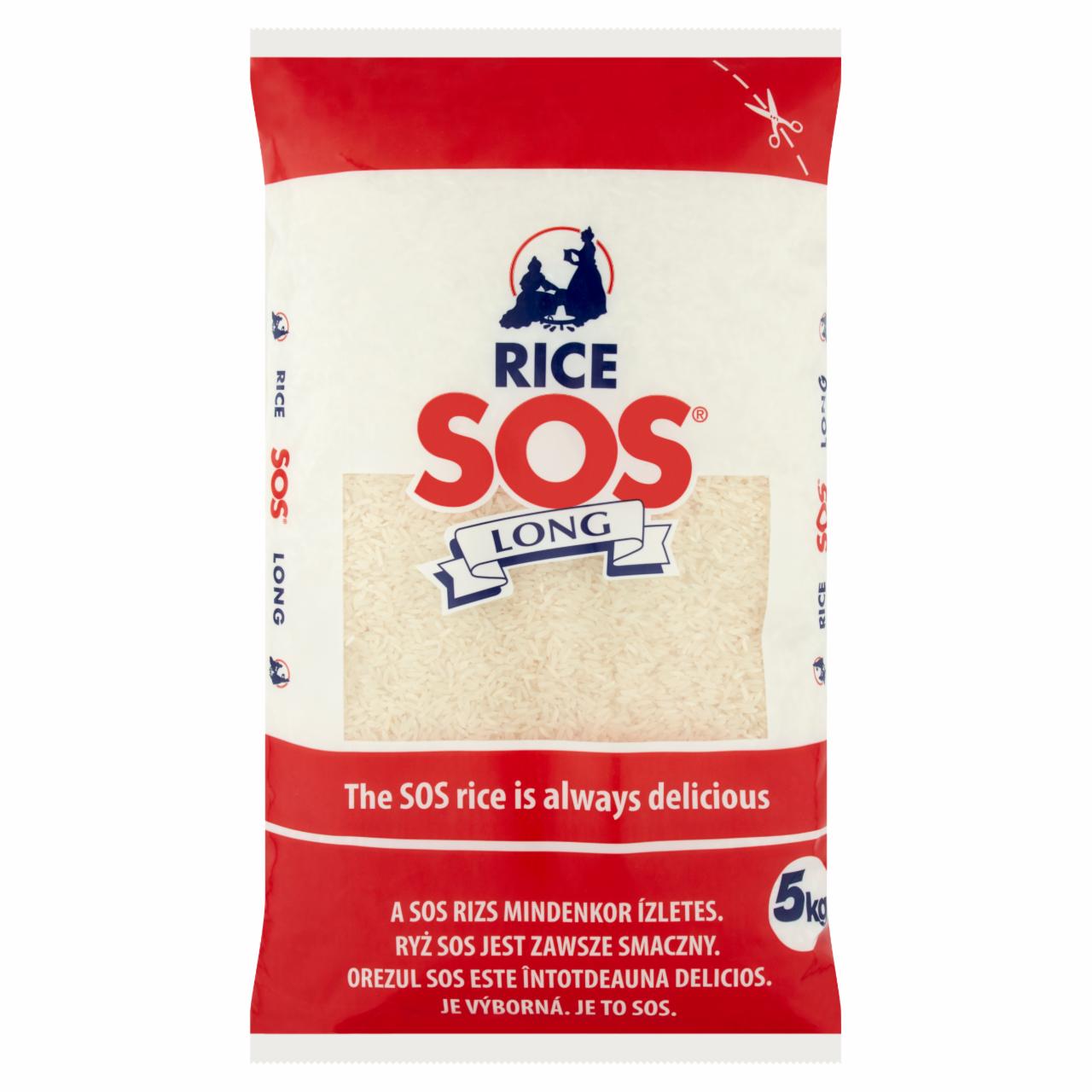 Képek - SOS hosszúszemű, 'A' minőségű rizs 5 kg