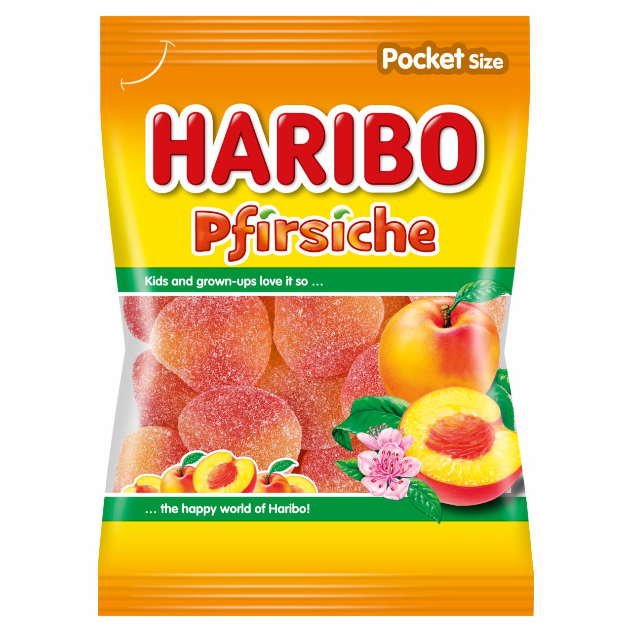 Képek - Haribo Pfirsiche gyümölcsízű gumicukorka 100 g