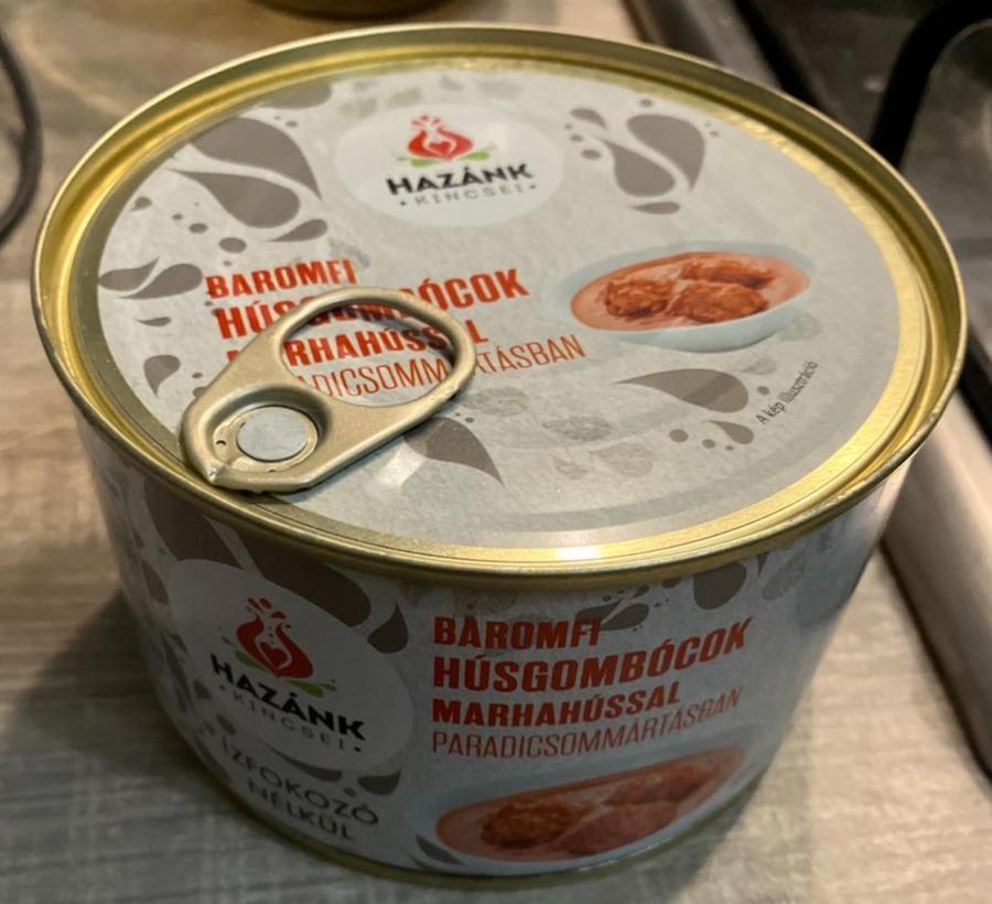 Képek - Baromfi húsgombócok marhahússal paradicsommártásban Hazánk kincsei