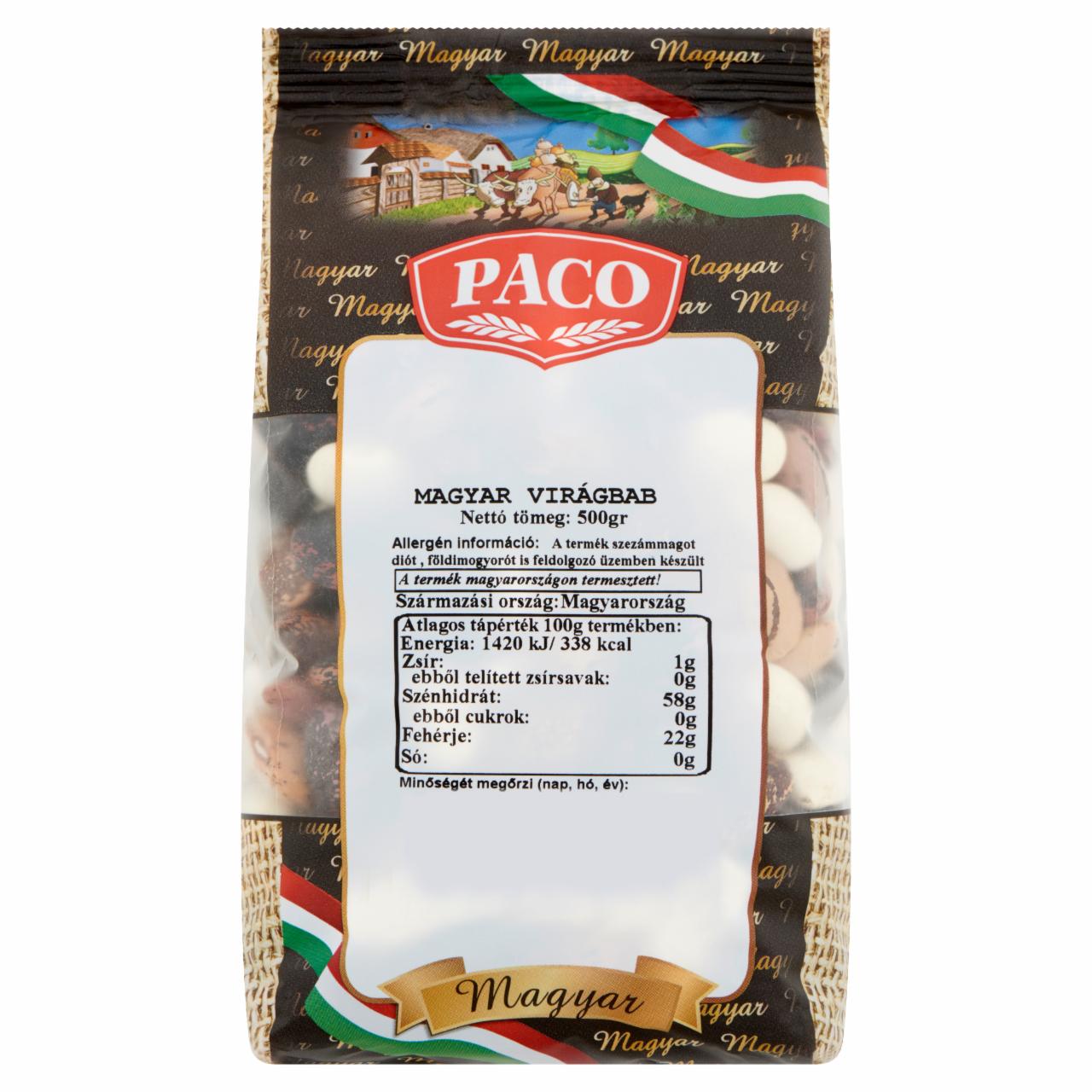 Képek - Paco magyar virágbab 500 g