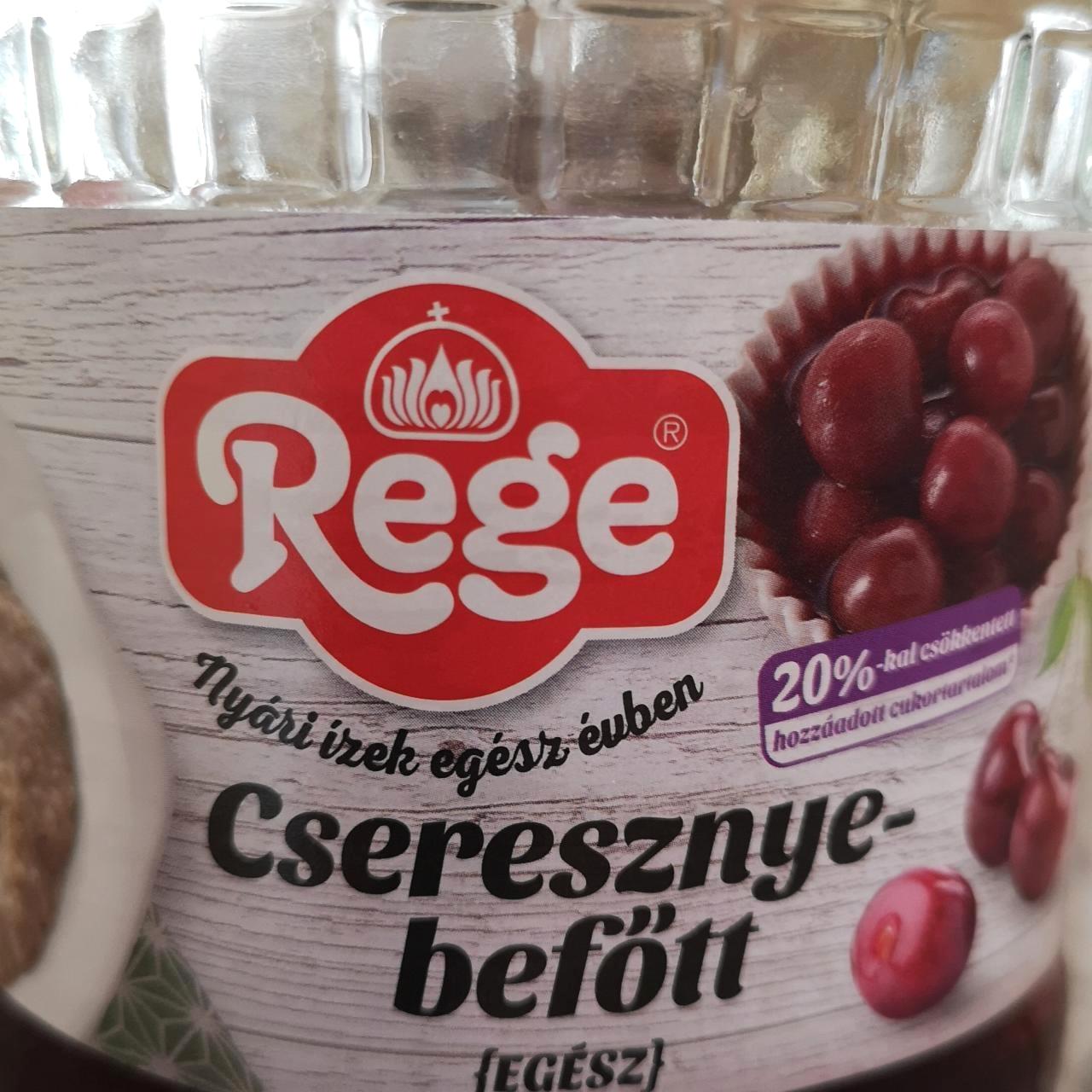 Képek - Cseresznye befőtt Rege