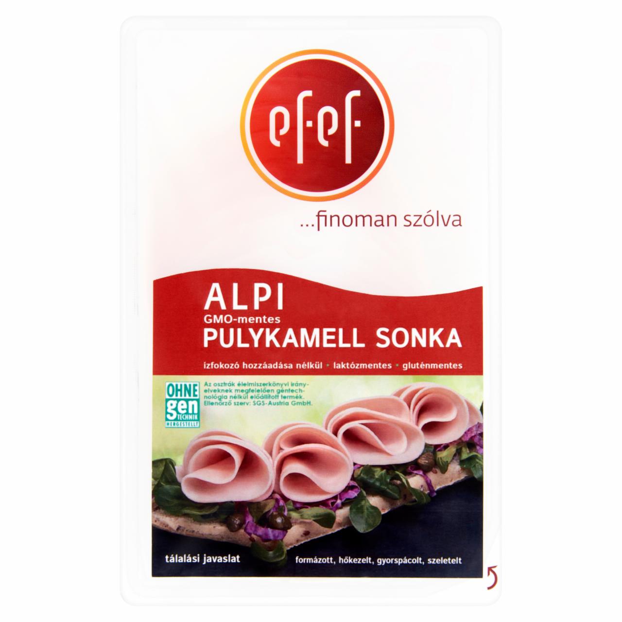 Képek - eFeF Alpi szeletelt pulykamell sonka 100 g