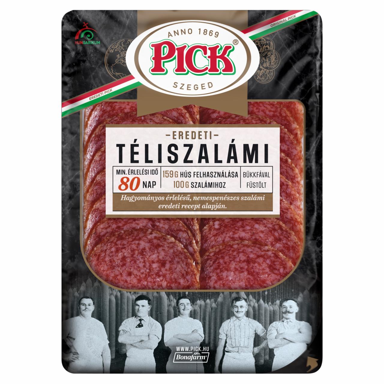 Képek - PICK szeletelt eredeti téliszalámi 100 g