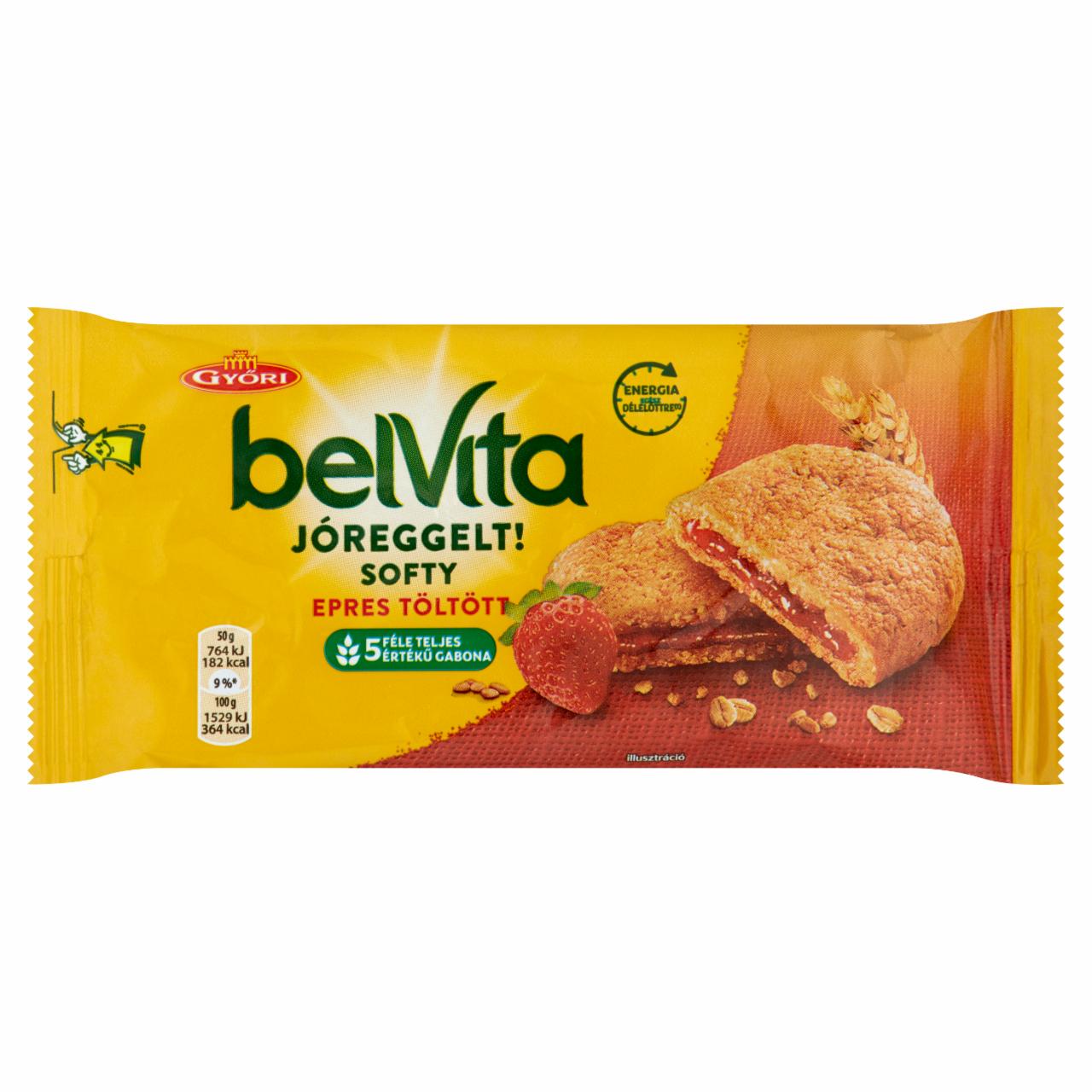 Képek - Belvita Soft Bakes gabonás keksz epres töltelékkel 50 g