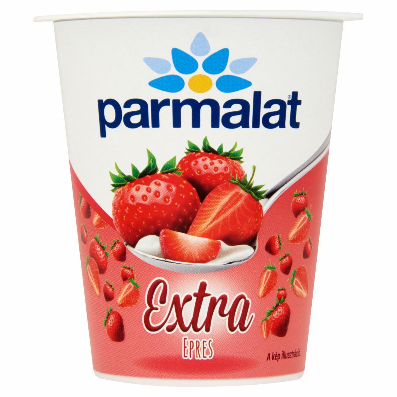 Képek - Parmalat Extra epres joghurt 140 g