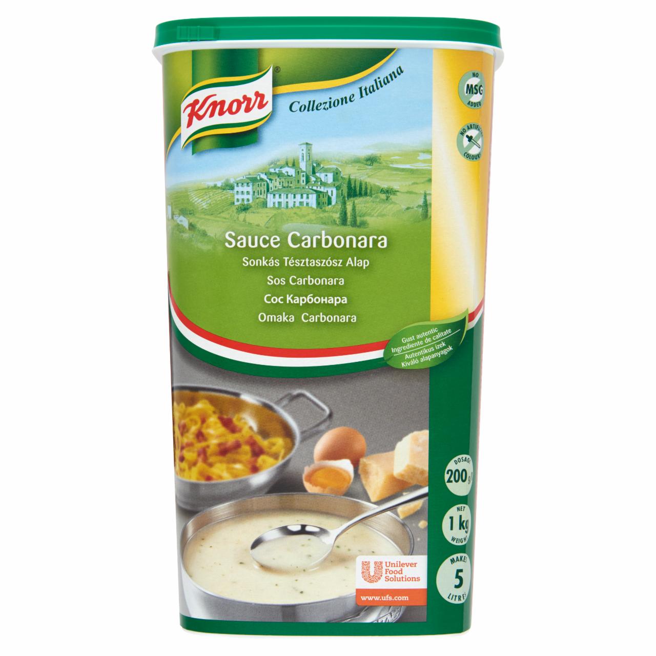 Képek - Knorr Carbonara sonkás tésztaszósz alap 1 kg