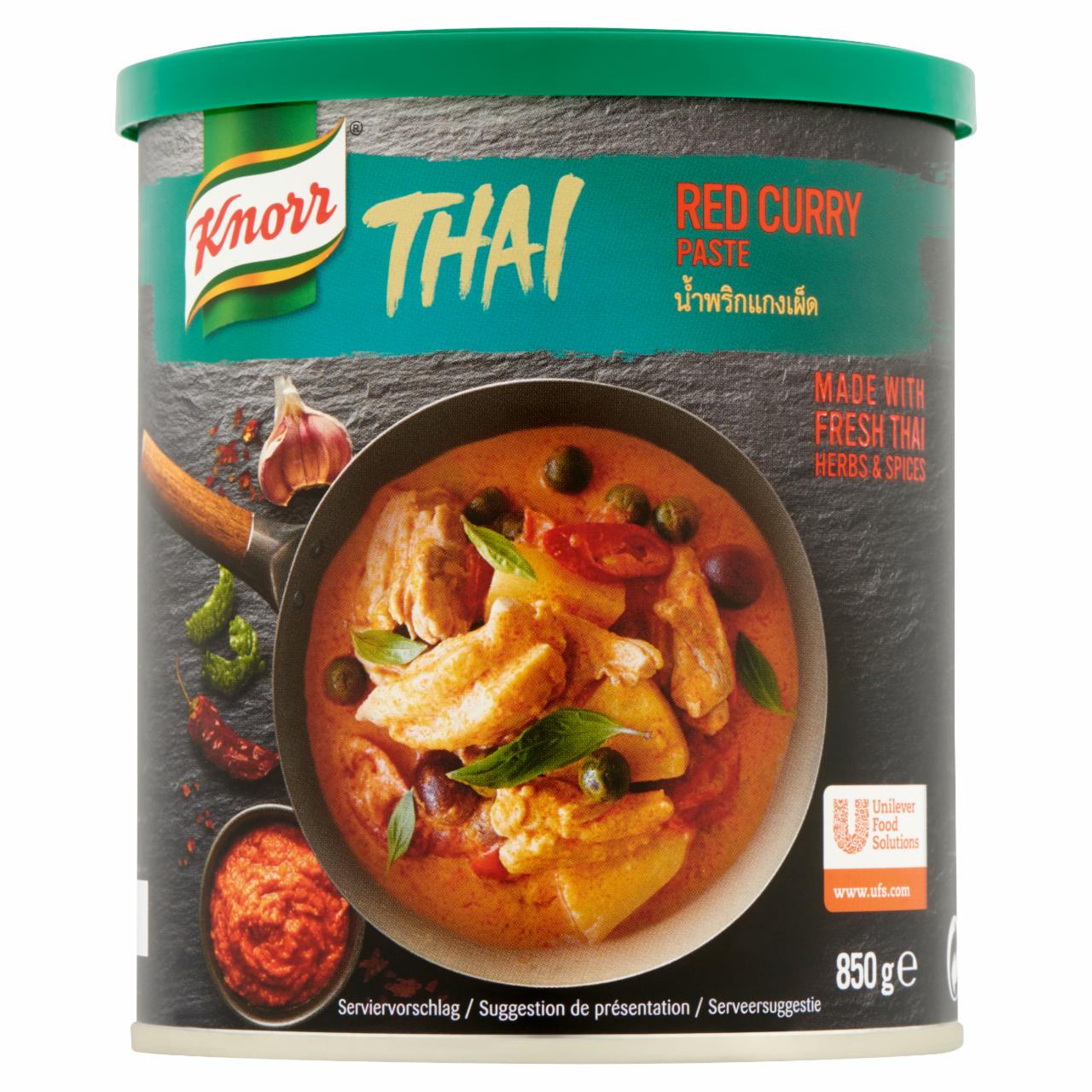 Képek - Knorr thai vörös curry paszta 850 g