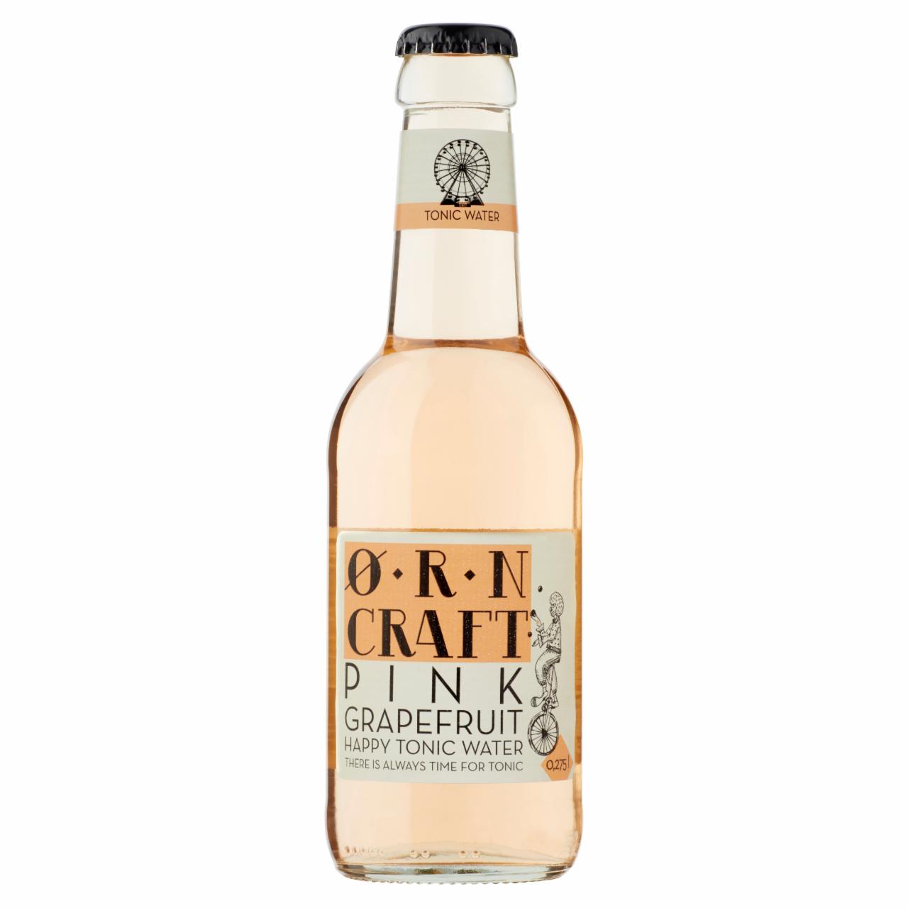 Képek - Ørn Craft tonic-pink grapefruit ízű szénsavas üdítőital 0,275 l