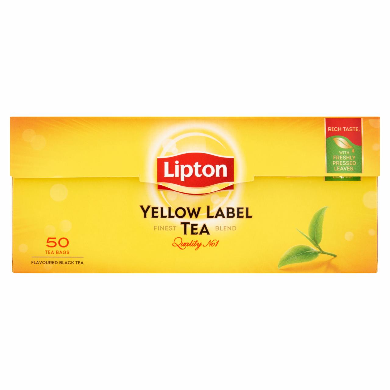 Képek - Lipton Yellow Label fekete tea 50 filter