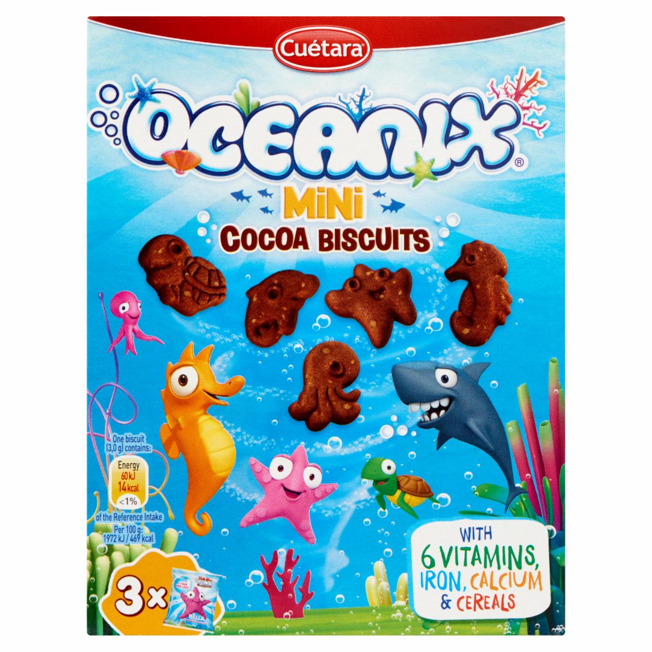 Képek - Oceanix Mini kakaós keksz 3 x 40 g