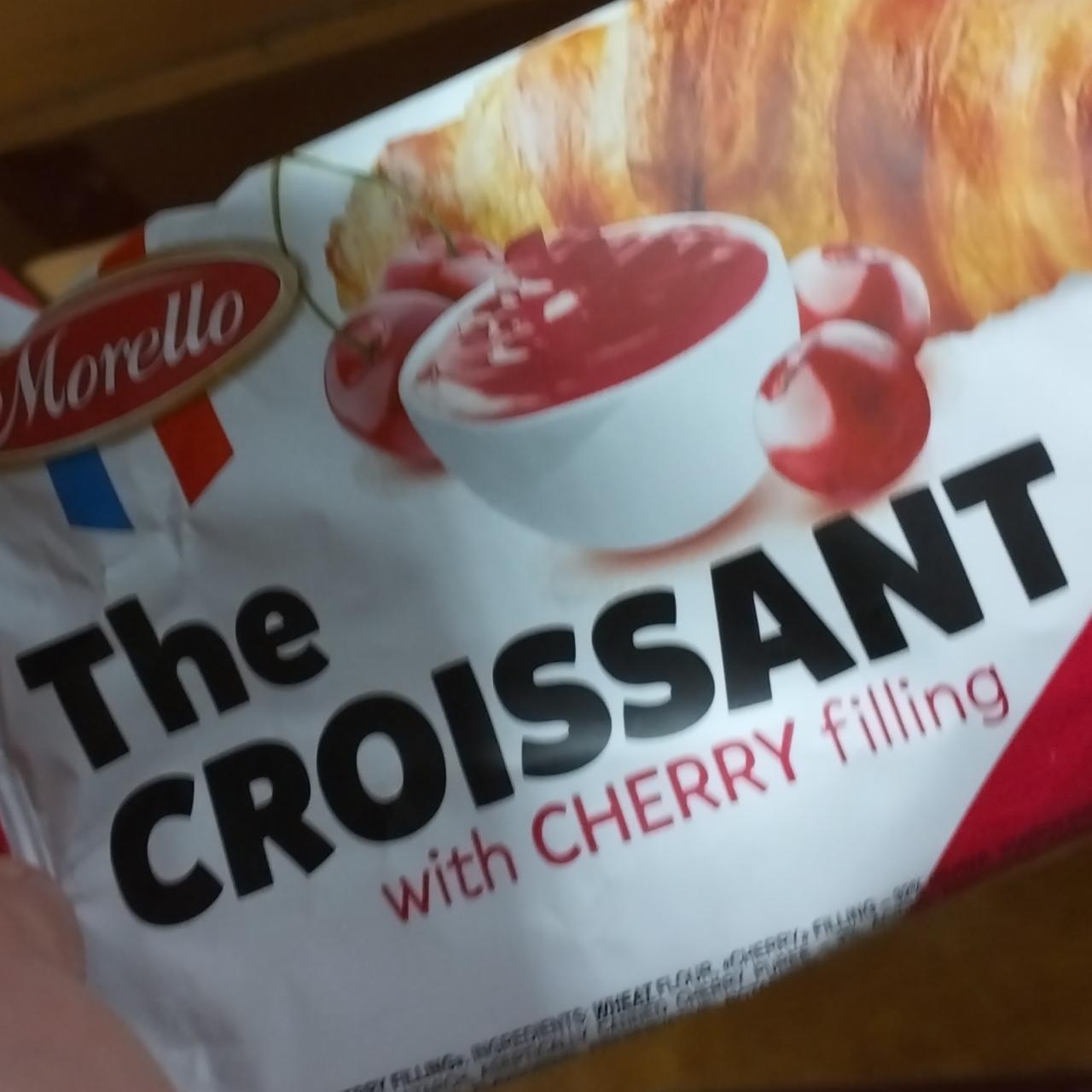 Képek - The croissant with cherry filling Morello