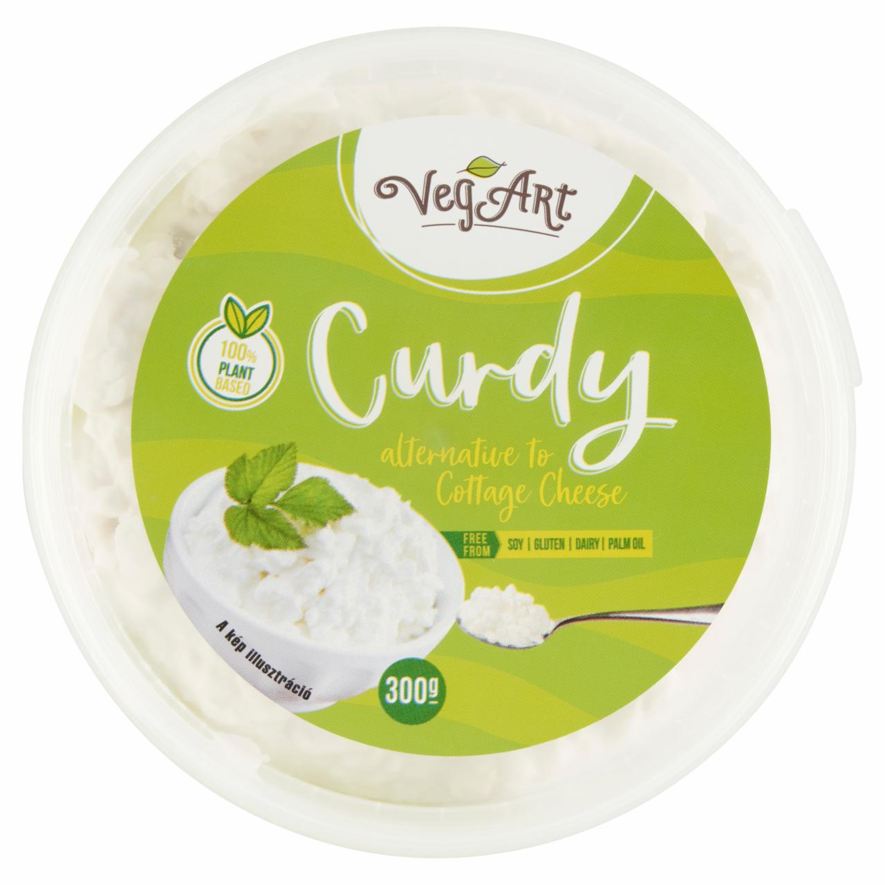 Képek - VegArt Curdy növényi alapú, túrót helyettesítő vegán élelmiszer készítmény 300 g