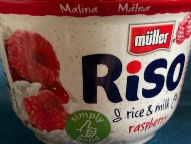 Képek - Müller Riso tejberizs desszert málna készítménnyel 200 g