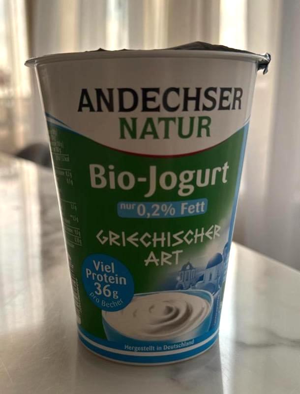 Képek - Bio jogurt 0,2% Griechischer art Andechser natur