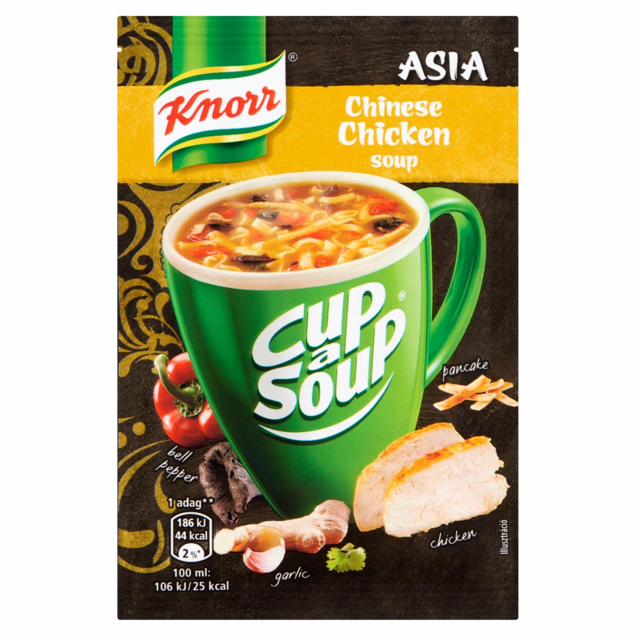 Képek - Knorr Cup a Soup Asia kínai csirkeleves 12 g