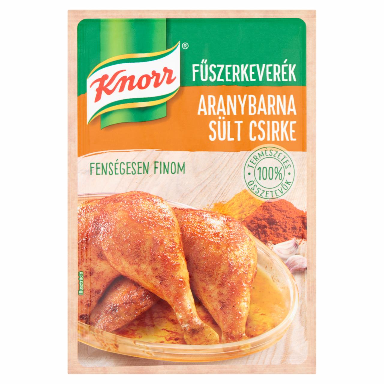 Képek - Knorr aranybarna sült csirke fűszerkeverék 35 g
