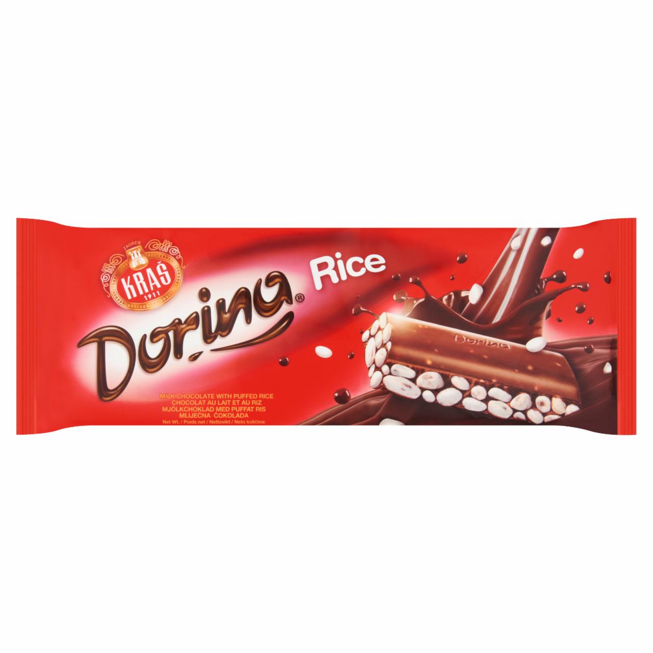 Képek - Kraš Dorina rizses tejcsokoládé 220 g