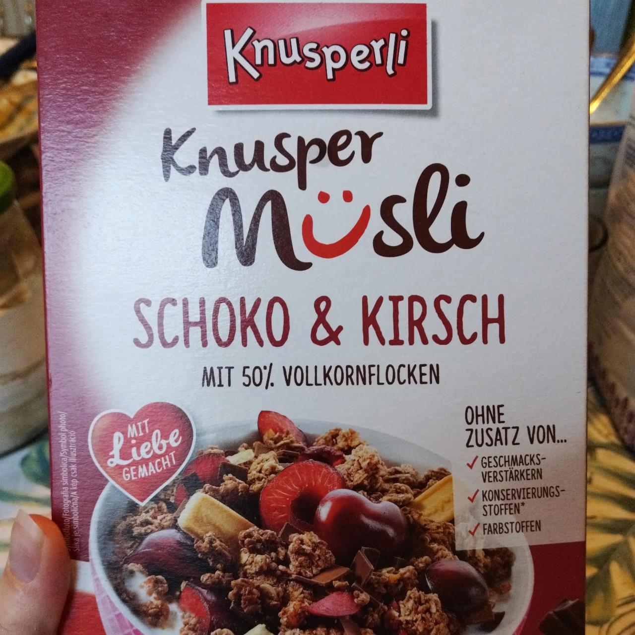 Képek - Knusperli müzli Schoko & kirsch Knusperli