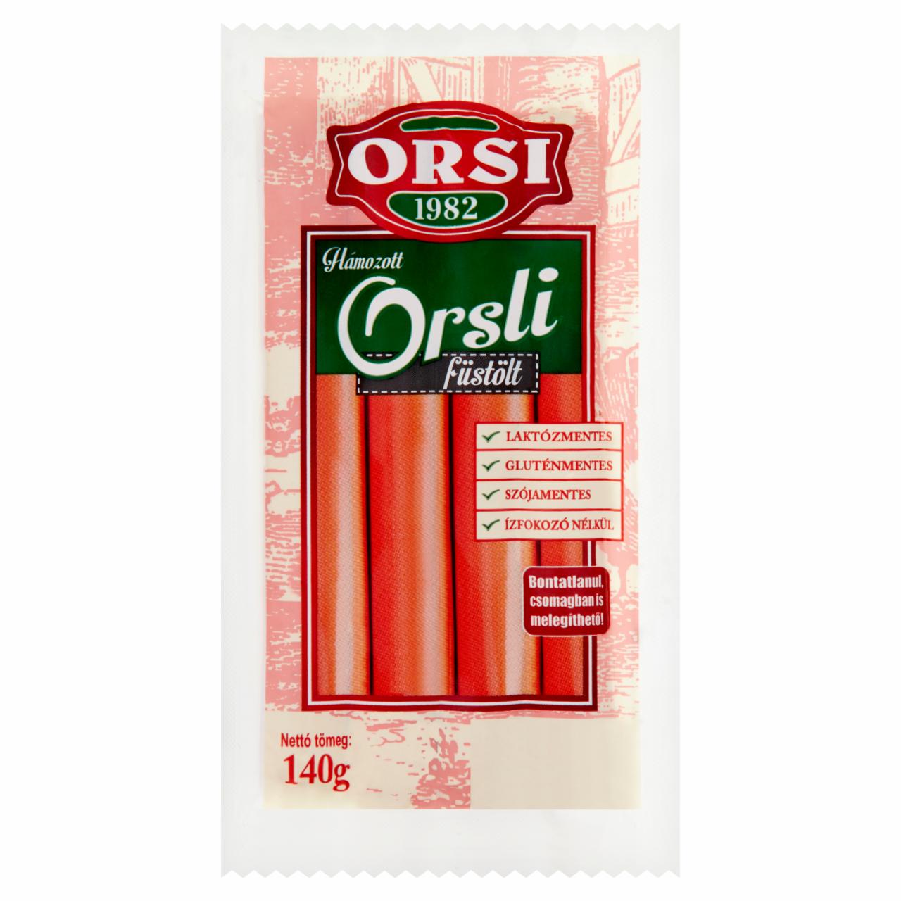 Képek - Orsi hámozott füstölt orsli 140 g