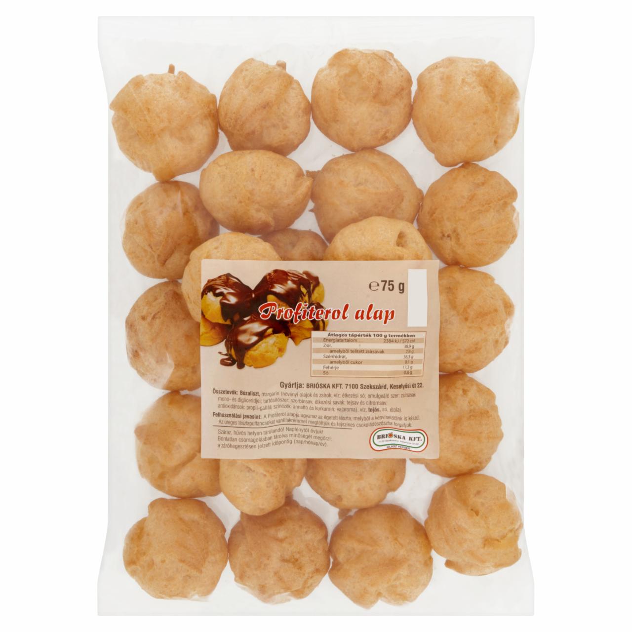 Képek - Profiterol alap 75 g