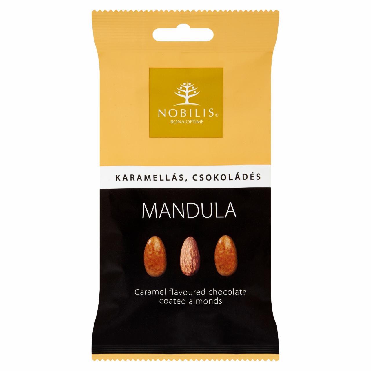 Képek - Nobilis karamellás, csokoládés mandula 100 g
