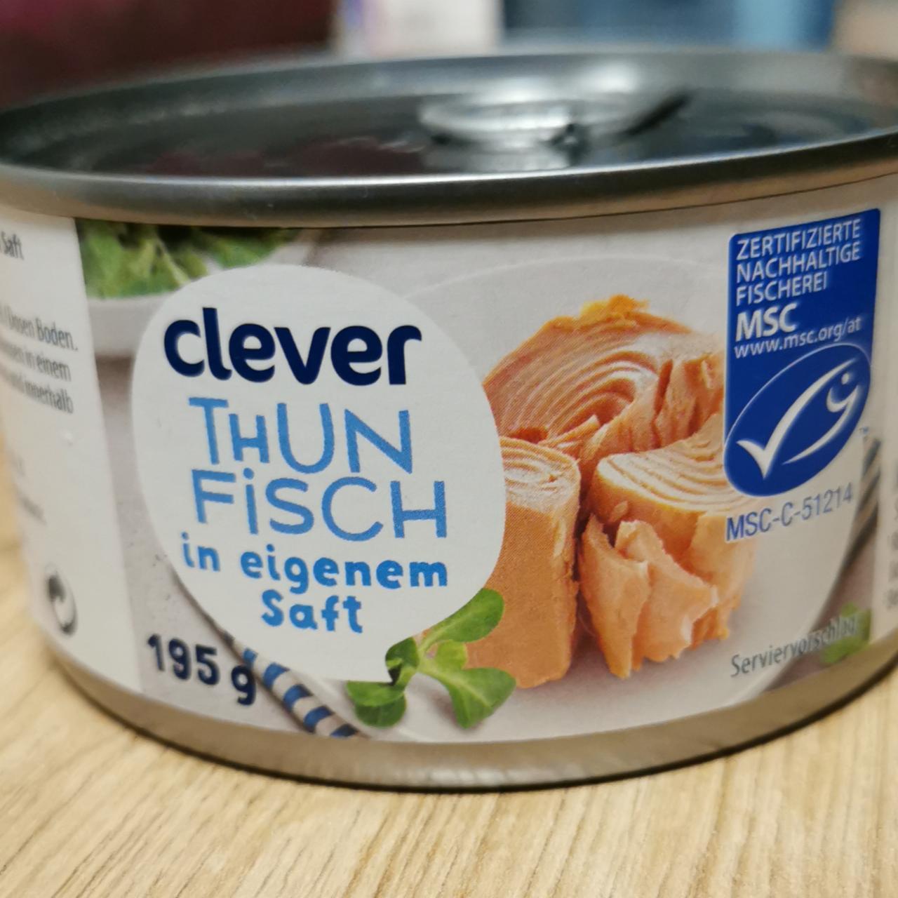 Képek - Thunfisch in eigenem saft Clever