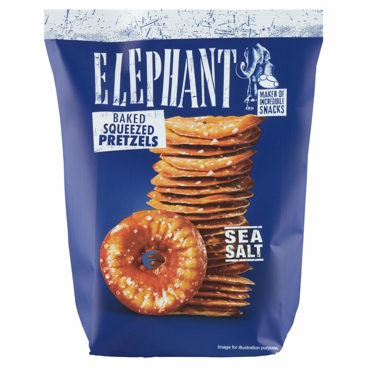 Képek - Elephant sós chips-tallér 80 g