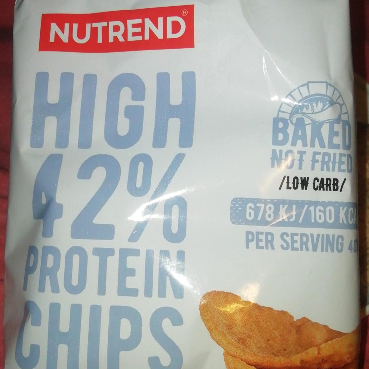 Képek - High 42% Protein Chips Nutrend