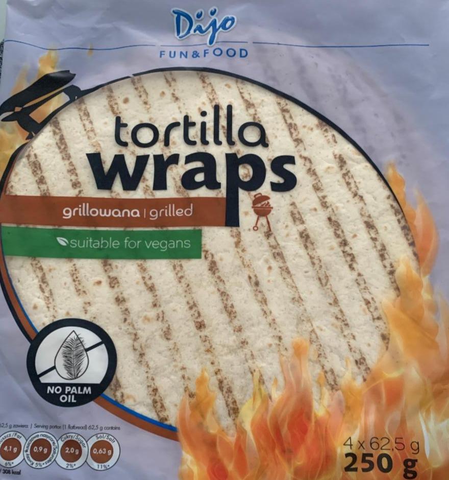 Képek - Tortilla wraps grilled Dijo