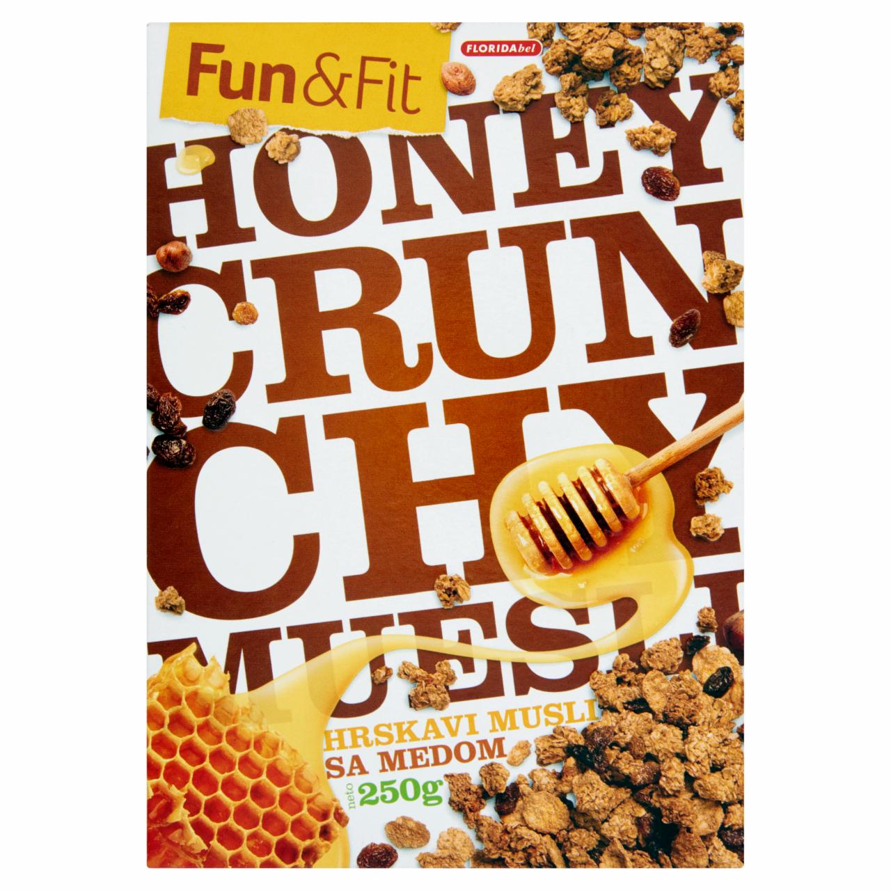 Képek - Fun&Fit Crunchy mézes müzli 250 g