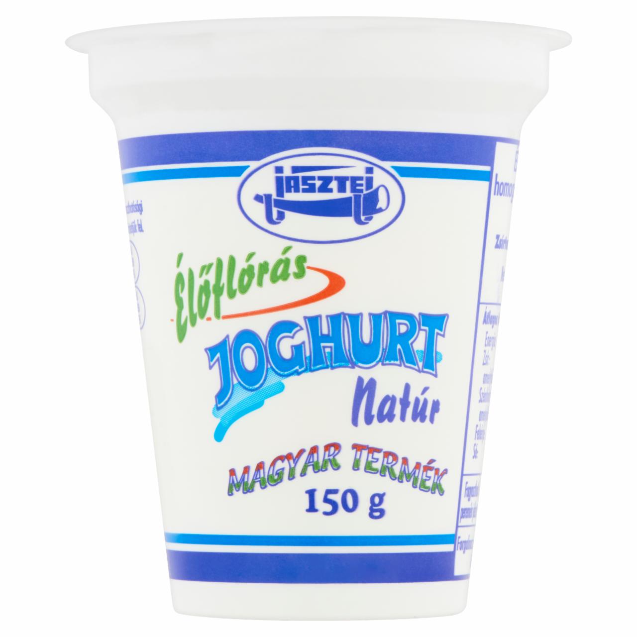 Képek - Jásztej zsírszegény élőflórás natúr joghurt 150 g