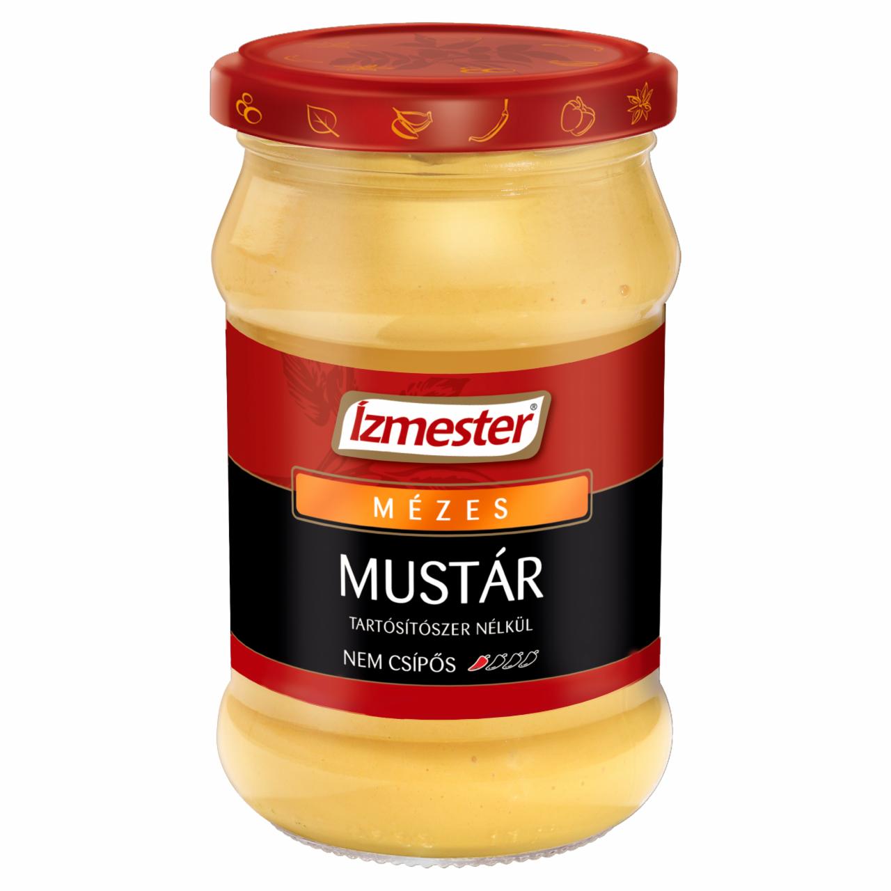 Képek - Ízmester mézes mustár 310 g