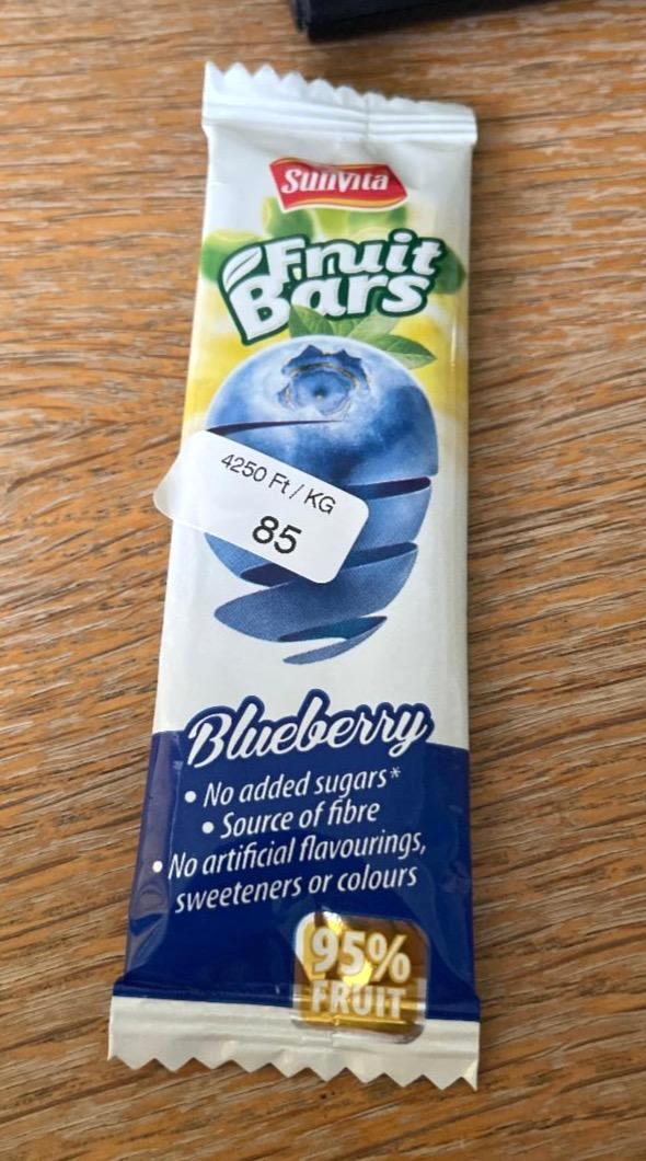 Képek - Fruit Bars Blueberry Sunvita