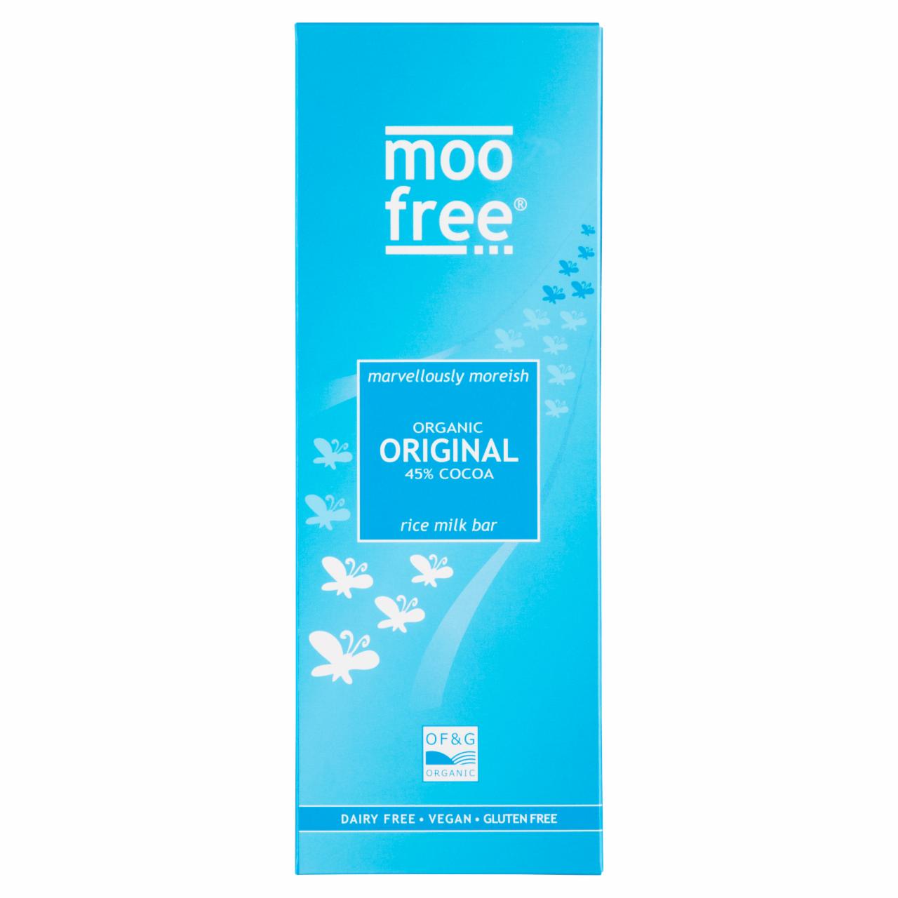 Képek - Moo Free BIO tejcsokoládé jellegű tábla 80 g