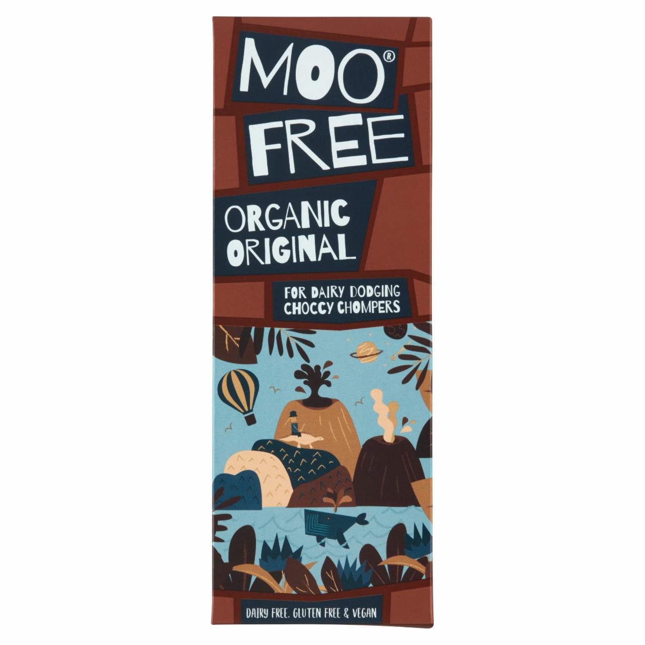 Képek - Moo Free BIO tejcsokoládé jellegű tábla 80 g