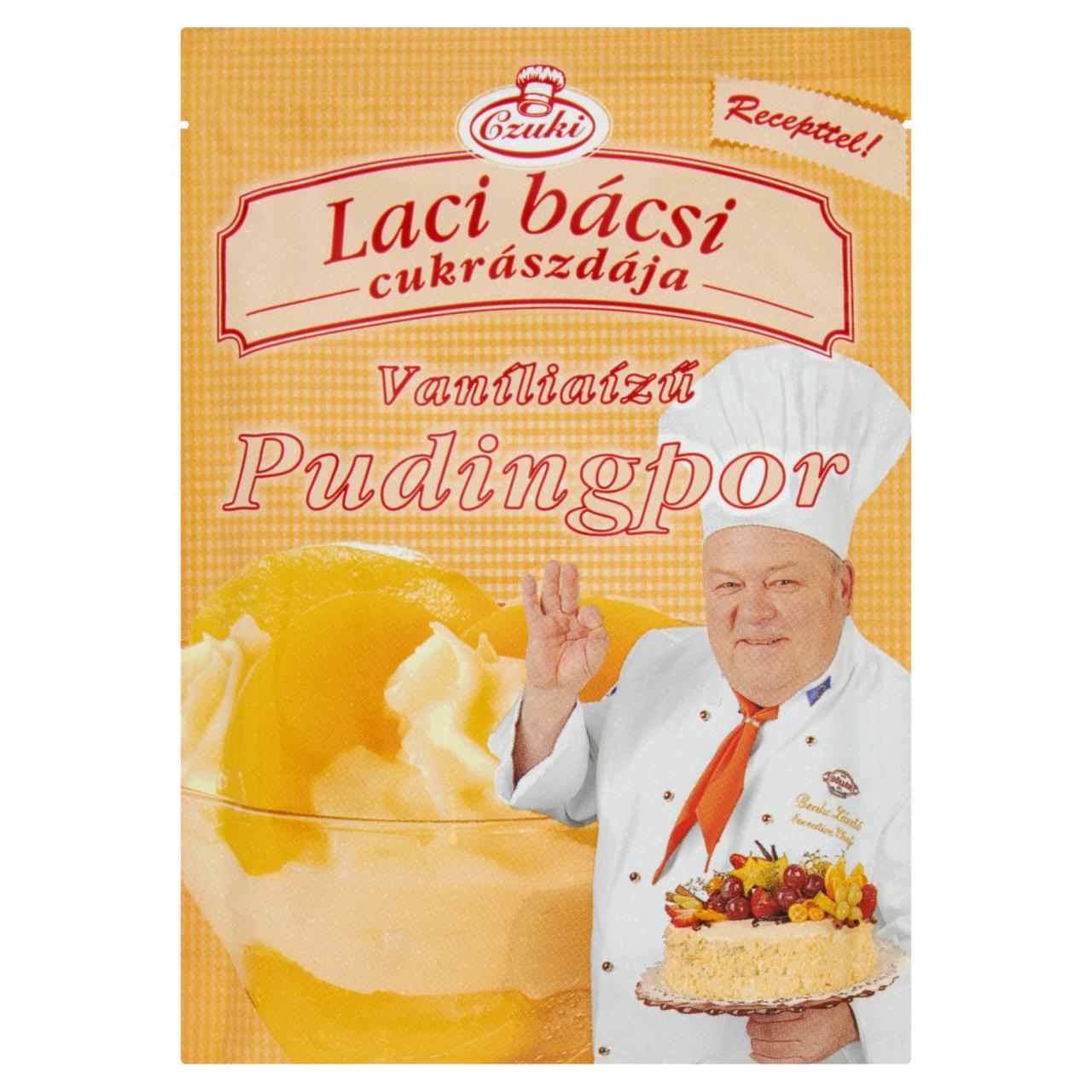 Képek - Czuki Laci Bácsi Cukrászdája vaníliaízű pudingpor 40 g