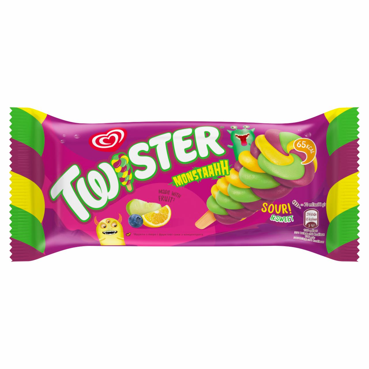 Képek - Twister Monstaahh citromos gyümölcsjégkrém 70 ml