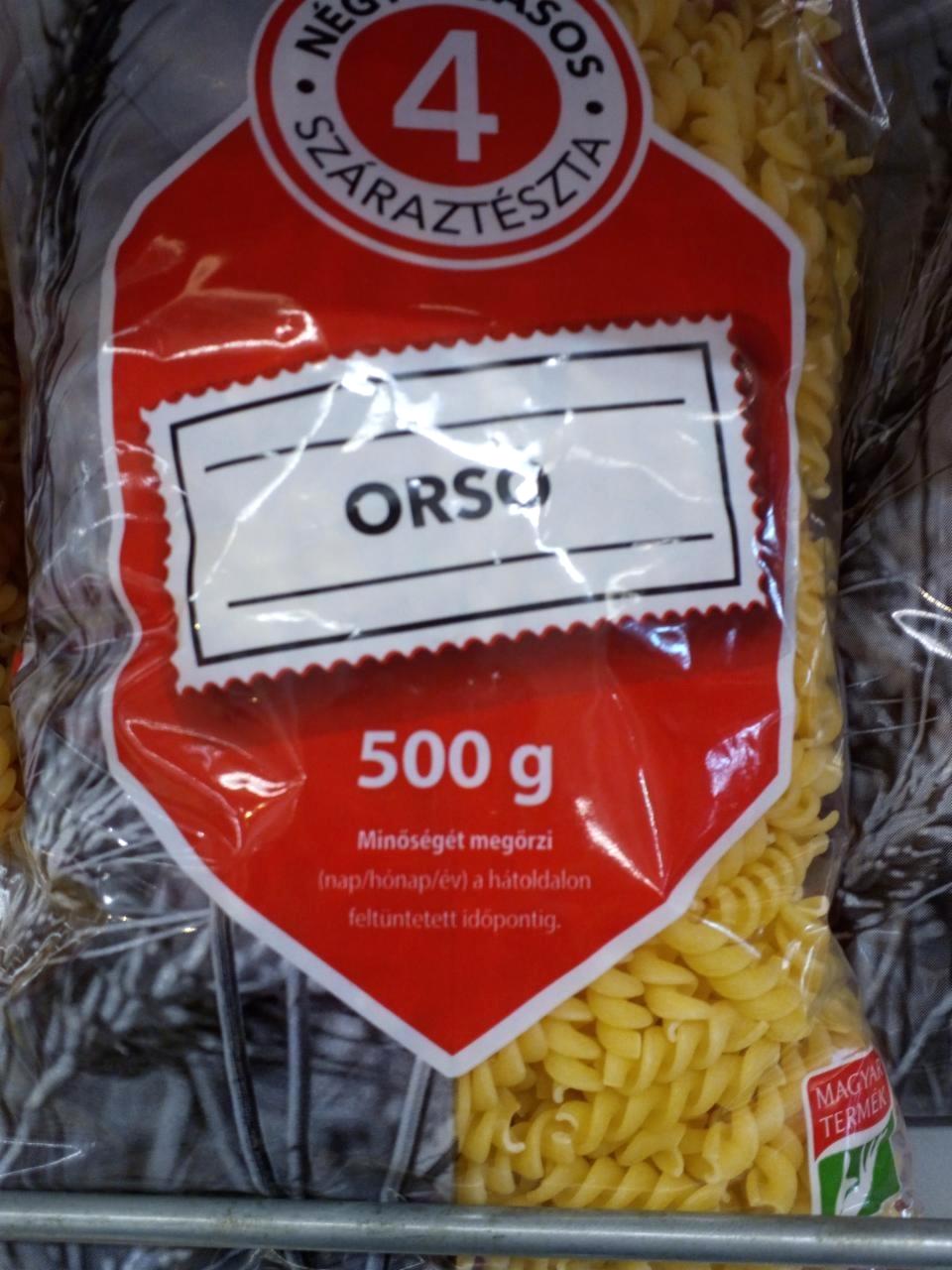 Képek - Orsó négy tojásos száraztészta Spar