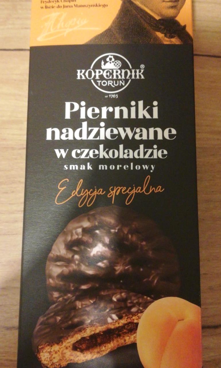 Képek - Csokoládésval bevont mézeskalács sárgabarackos krémmel Kopernik Torun