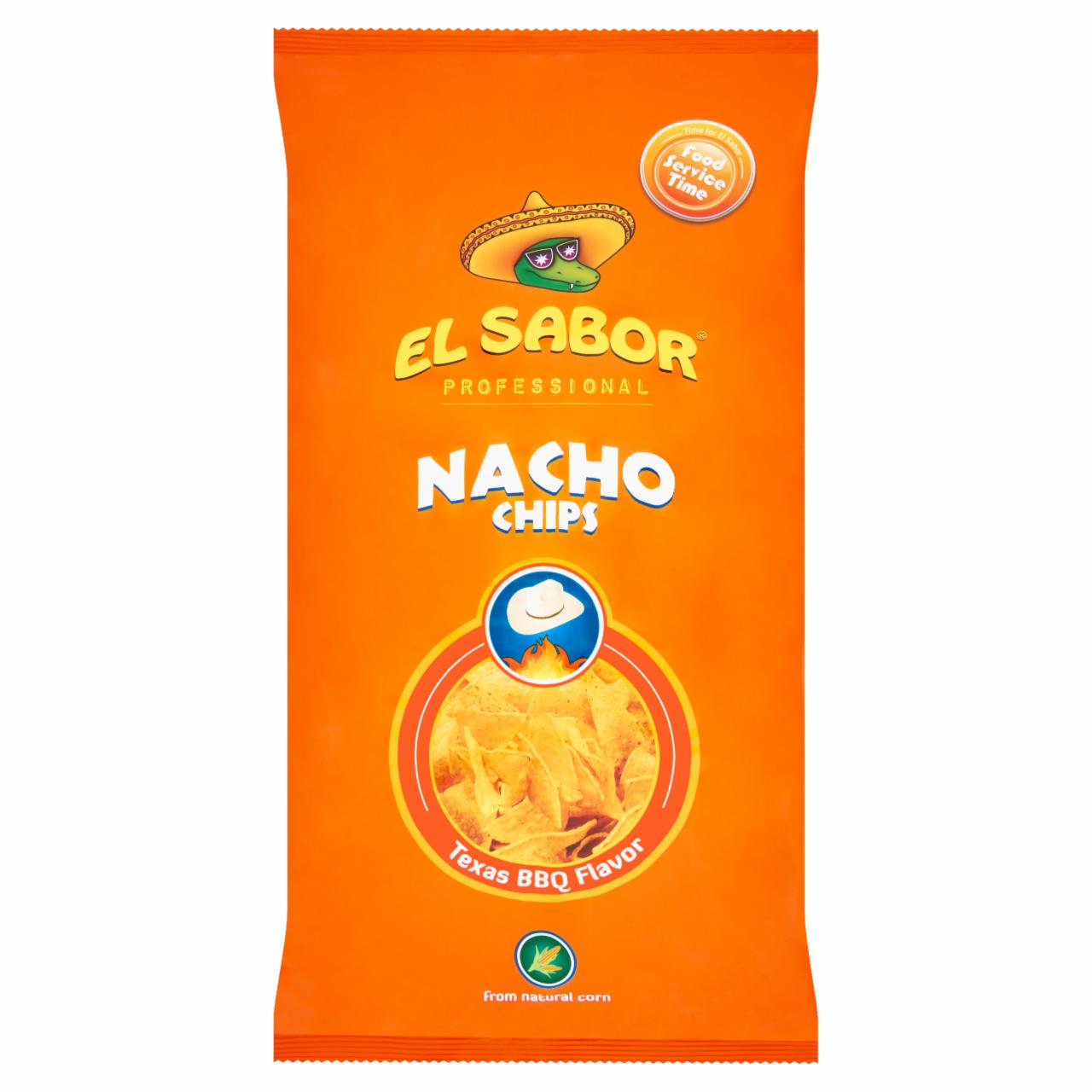 Képek - El Sabor barbecue ízesítésű nacho chips 500 g