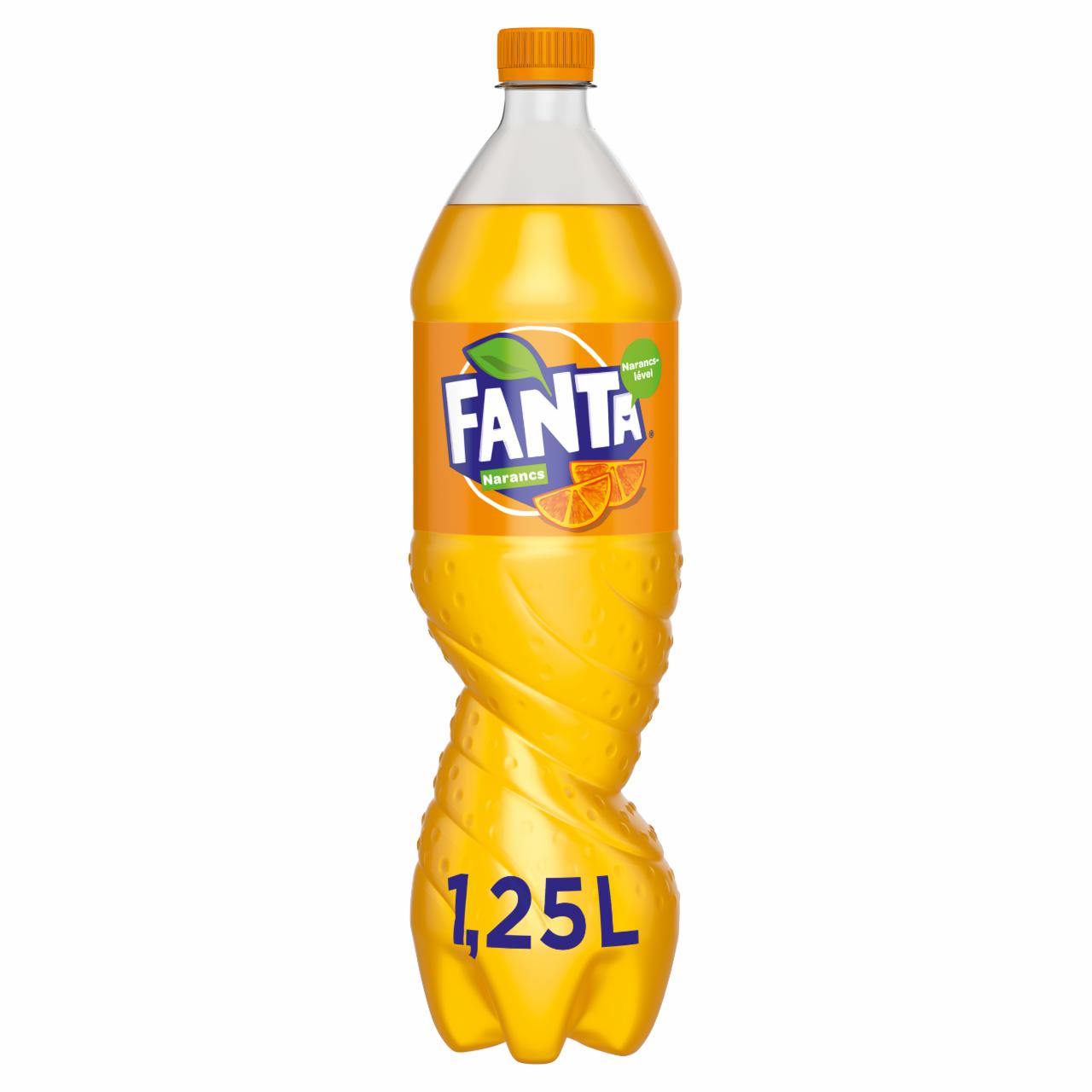 Képek - Fanta Narancs szénsavas üdítőital 1,25 l