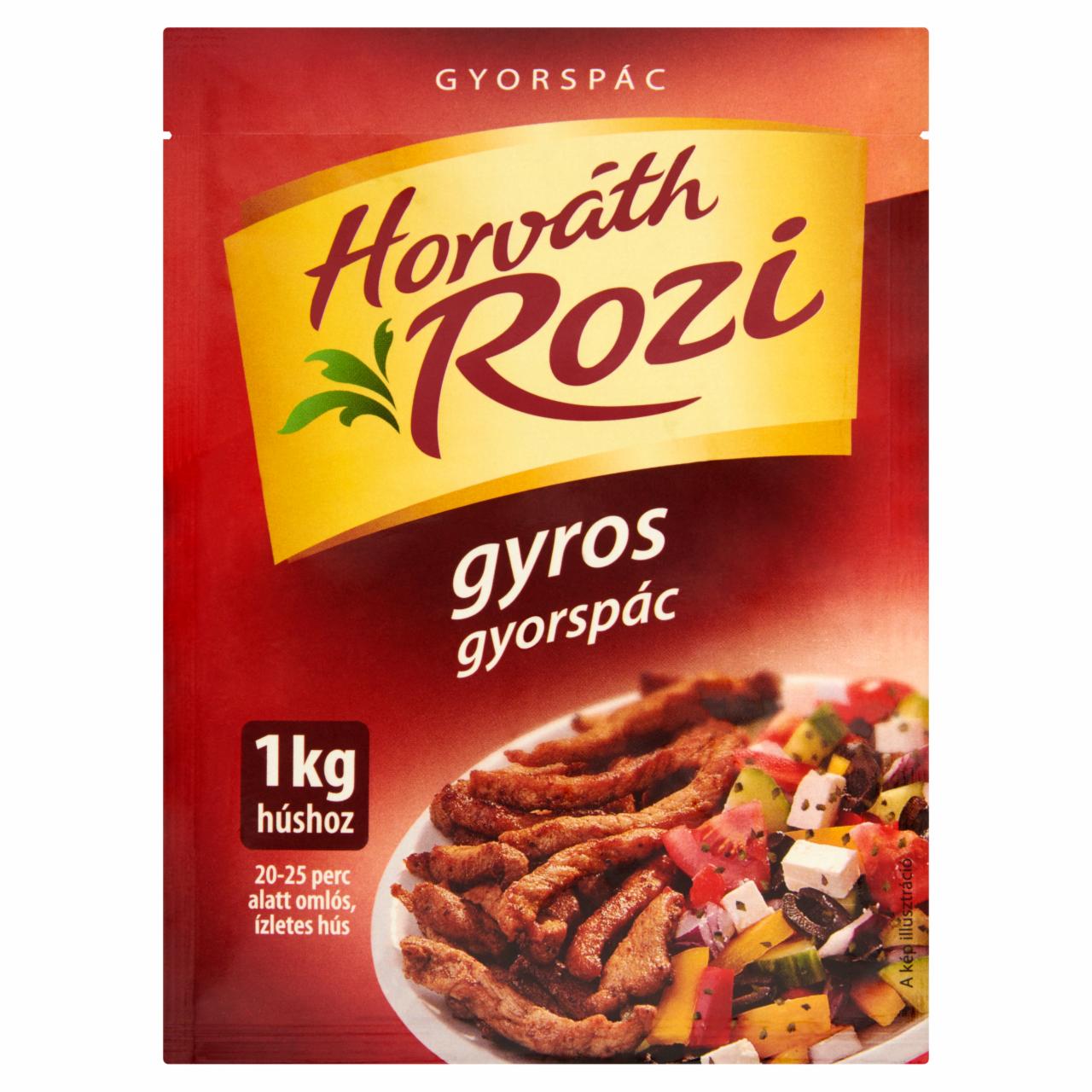 Képek - Horváth Rozi gyros gyorspác 30 g